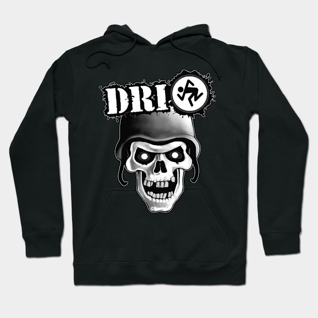 DRI - Dirty Rotten Imbeciles Hoodie by CosmicAngerDesign